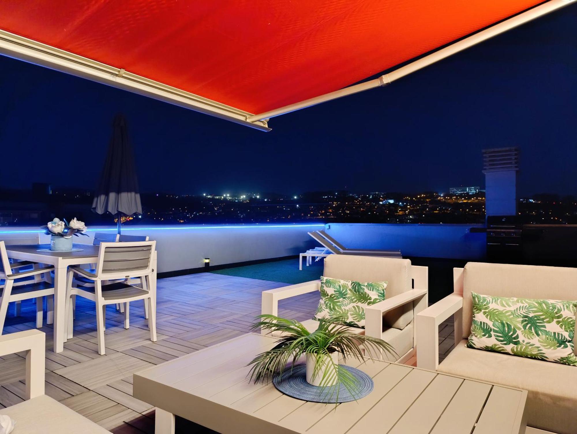 Апартаменты Atico Chill-Out De Lujo Con Piscina Y Parking Gratis Виго Экстерьер фото